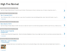 Tablet Screenshot of highfiverevival.blogspot.com