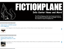 Tablet Screenshot of fictionplaneinfo.blogspot.com