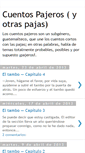 Mobile Screenshot of cuentospajeros.blogspot.com