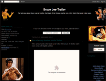 Tablet Screenshot of bruce-lee-movie-trailer.blogspot.com