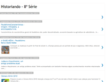 Tablet Screenshot of historiando8serie.blogspot.com