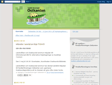 Tablet Screenshot of ostkanten.blogspot.com