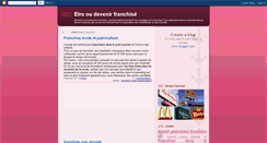 Desktop Screenshot of etre-devenir-franchise.blogspot.com