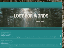 Tablet Screenshot of lostforwords-corrine.blogspot.com