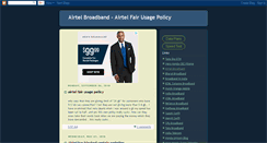 Desktop Screenshot of airtelbroadband.blogspot.com