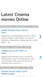 Mobile Screenshot of latestcinemamoviesonlinenews.blogspot.com