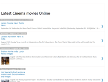 Tablet Screenshot of latestcinemamoviesonlinenews.blogspot.com