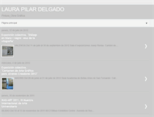 Tablet Screenshot of laurapilardelgado.blogspot.com
