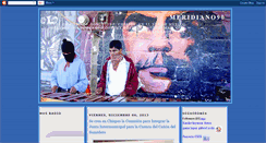 Desktop Screenshot of diariomeridiano90.blogspot.com
