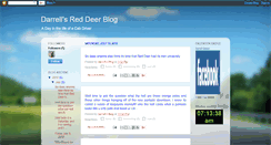 Desktop Screenshot of darrellsreddeerblog.blogspot.com