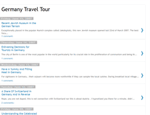 Tablet Screenshot of germanytraveltour.blogspot.com