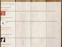 Tablet Screenshot of grain2beaute.blogspot.com