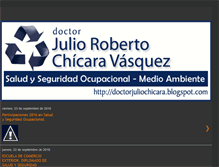 Tablet Screenshot of doctorjuliochicara.blogspot.com