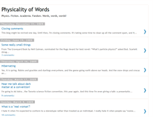 Tablet Screenshot of physicalityofwords.blogspot.com