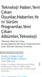 Mobile Screenshot of biteknoloji.blogspot.com