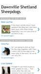 Mobile Screenshot of dawnville-shelties.blogspot.com