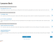 Tablet Screenshot of leeanbeckaj.blogspot.com