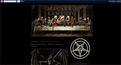 Desktop Screenshot of macabrolamento.blogspot.com