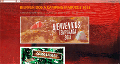 Desktop Screenshot of campingmarucos.blogspot.com