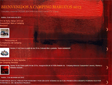 Tablet Screenshot of campingmarucos.blogspot.com