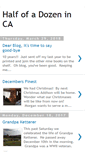 Mobile Screenshot of halfofadozeninca.blogspot.com
