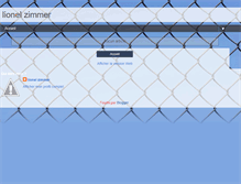 Tablet Screenshot of lionelzimmer.blogspot.com
