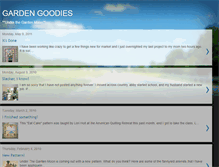Tablet Screenshot of gardengoodies.blogspot.com