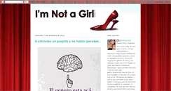 Desktop Screenshot of aintagirl.blogspot.com