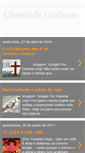Mobile Screenshot of liberdadeintriseca.blogspot.com
