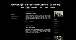 Desktop Screenshot of joegeraghtycamera.blogspot.com