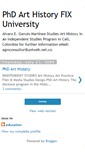 Mobile Screenshot of phdfixuniversity.blogspot.com