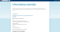 Desktop Screenshot of informaticatutoring.blogspot.com