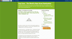 Desktop Screenshot of capcanaparadise.blogspot.com