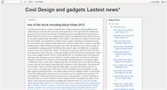 Desktop Screenshot of cooldesignandgadgets.blogspot.com