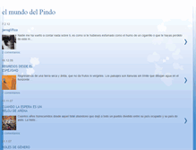 Tablet Screenshot of elmundodelpindo.blogspot.com