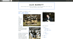 Desktop Screenshot of albarrett.blogspot.com