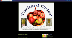 Desktop Screenshot of hucknallciderco.blogspot.com