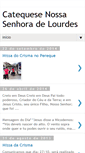 Mobile Screenshot of catequese-nossasenhoradelourdes.blogspot.com
