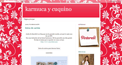 Desktop Screenshot of karmucaycuquino.blogspot.com