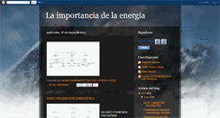 Desktop Screenshot of elproblemaenergetico.blogspot.com