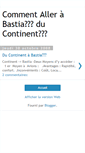 Mobile Screenshot of continent-bastia.blogspot.com