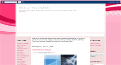 Desktop Screenshot of mobilewallpaperss.blogspot.com
