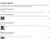 Tablet Screenshot of charissemcneil.blogspot.com
