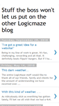 Mobile Screenshot of logicmazefiction.blogspot.com