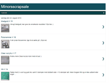 Tablet Screenshot of minorsscrapsale.blogspot.com