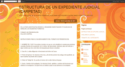 Desktop Screenshot of expedientejudicial.blogspot.com