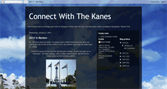 Desktop Screenshot of connectwiththekanes.blogspot.com