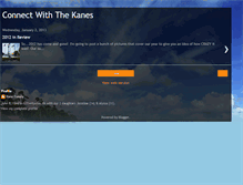 Tablet Screenshot of connectwiththekanes.blogspot.com