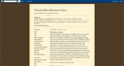 Desktop Screenshot of classicaliberalconservative.blogspot.com