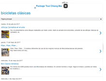 Tablet Screenshot of bicicletaclasica.blogspot.com